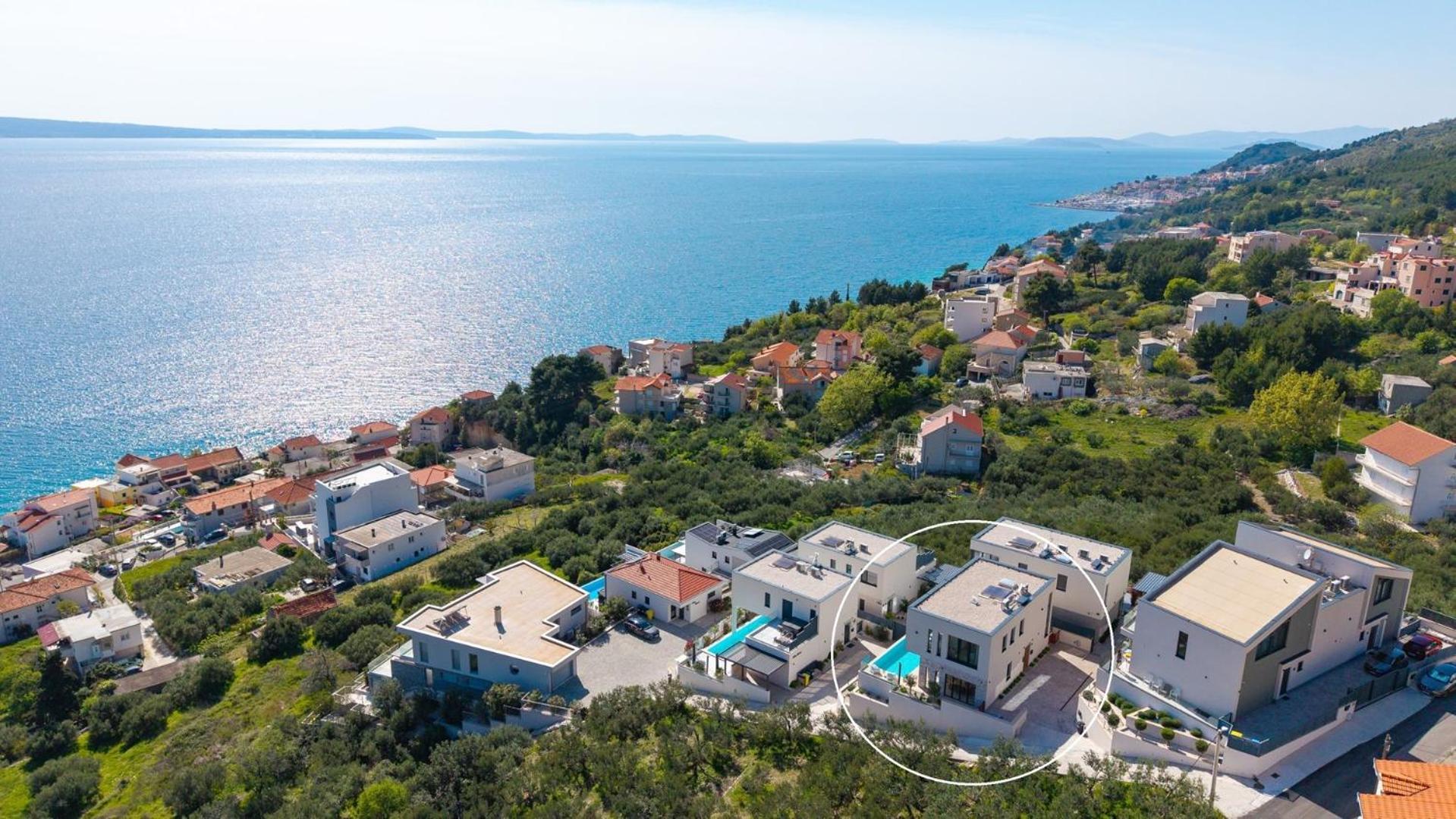 New! Ocean View Villa Jesenice  Εξωτερικό φωτογραφία