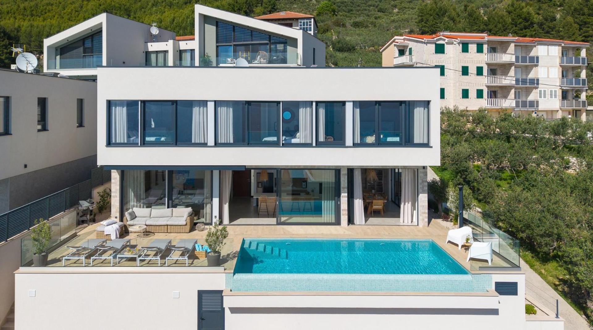 New! Ocean View Villa Jesenice  Εξωτερικό φωτογραφία